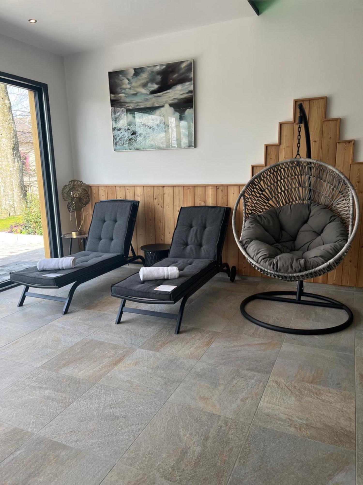 Вилла Le Domaine Des Fagnes Sains-du-Nord Экстерьер фото