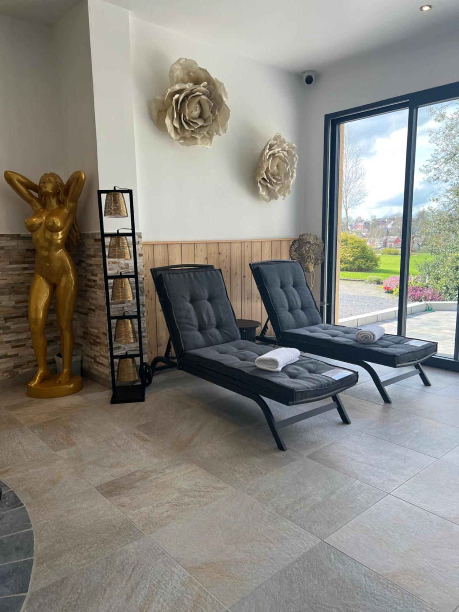 Вилла Le Domaine Des Fagnes Sains-du-Nord Экстерьер фото