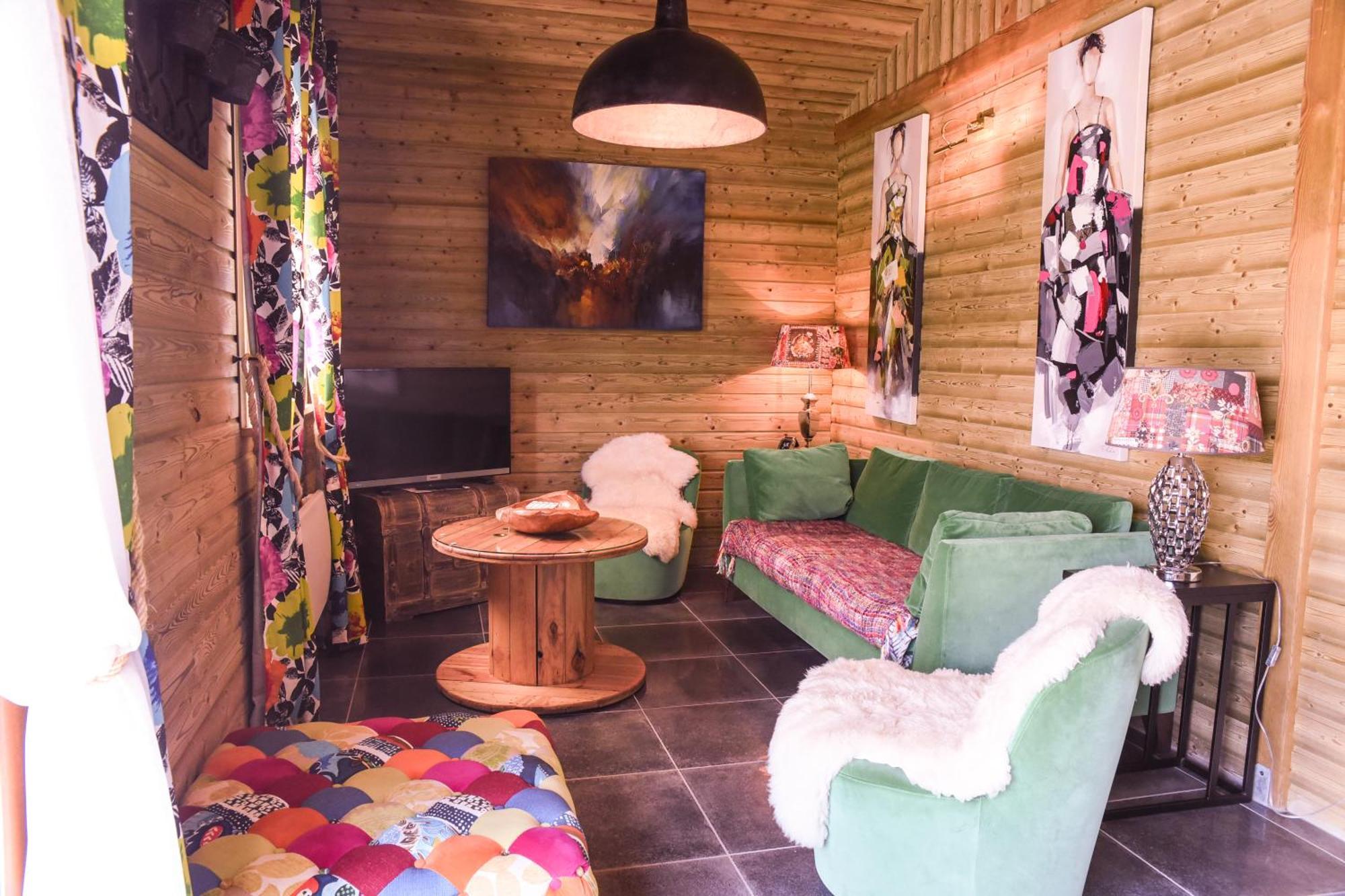 Вилла Le Domaine Des Fagnes Sains-du-Nord Экстерьер фото